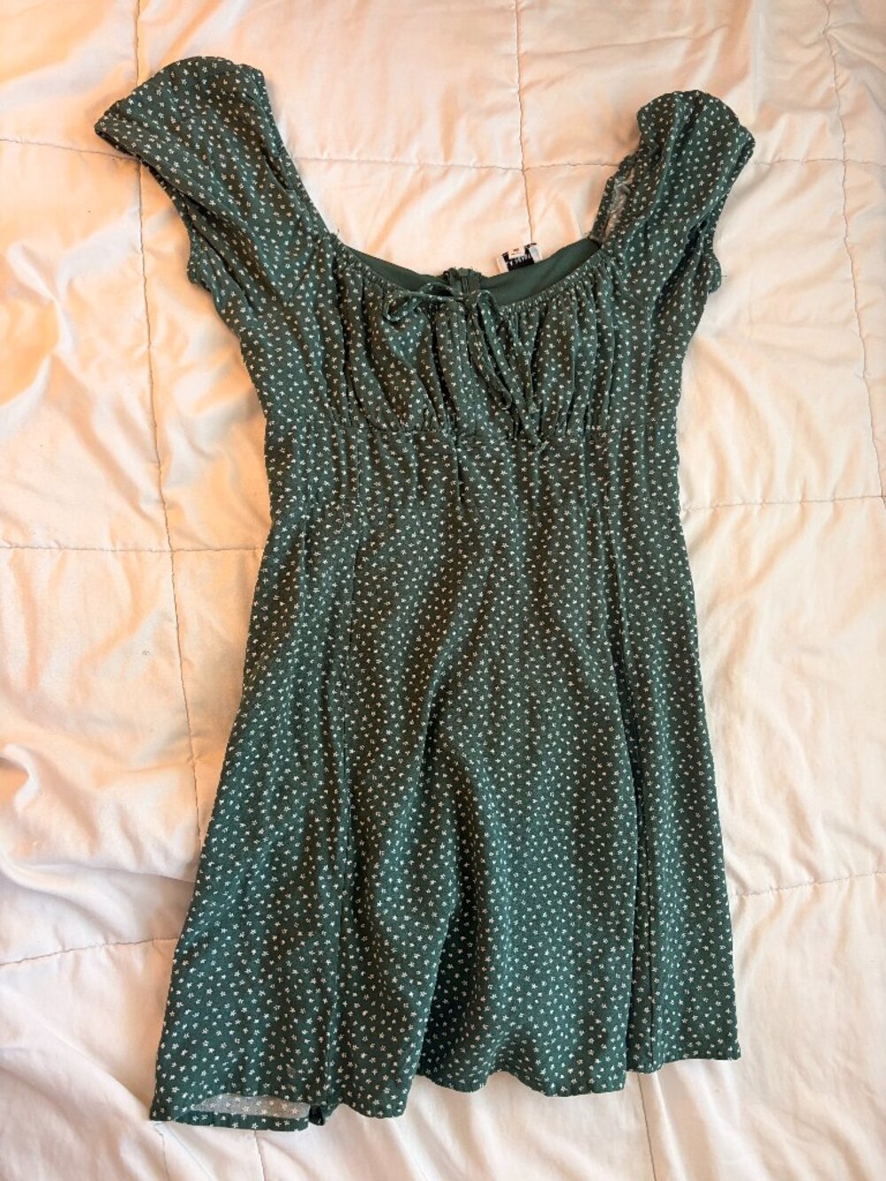 Pacsun L.A Hearts green mini dress